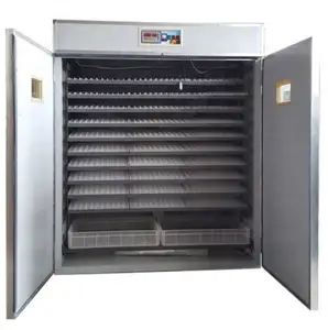 Hatchery machine 25000 capacity incubators hatching eggs 1232 egg incubator for sale in zimbabwe