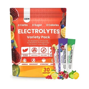 Электролитный порошок для восстановления после тренировок: гималайская розовая соль, витамины, микроэлементы, магний - Product Image 1