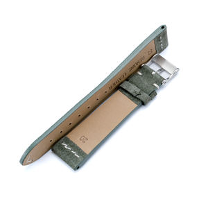 Oem and Odm Italian Suede Leather Fashion 22mm Machine <b>Stitch</b> Genuine <b>Watch</b> Strap for Wristwatches - Product Image 5