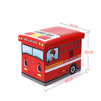 Conception mignonne faite sur commande Réutilisable De Stockage Organisateur Non Tissé Pliable de Grande Capacité pour Vêtements Jouets