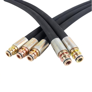 Резиновые гидравлические шланги высокого давления с оплеткой из проволоки и фитингами, <span class=keywords><strong>1</strong></span>, <span class=keywords><strong>1</strong></span>/4, 3/4, <span class=keywords><strong>1</strong></span>/<span class=keywords><strong>2</strong></span>, <span class=keywords><strong>2</strong></span> дюйма - Product Image 1