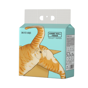 Botare Cat Pâte de bois vierge écologique Rouleau de <span class=keywords><strong>papier</strong></span> <span class=keywords><strong>toilette</strong></span> en vrac de haute qualité - Product Image 2