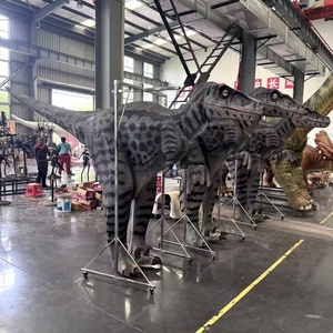 Disfraz de <span class=keywords><strong>película</strong></span> de dinosaurio realista para adulto, dinosaurio Artificial, piel de goma de silicona para Ciudad, 12 meses, 4,5 m de largo - Product Image 4