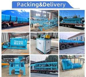 תרכובת פלט קו ייצור npk דשן אורגני ציוד צמח רולר כפול מכונת גרנולטור - Product Image 4