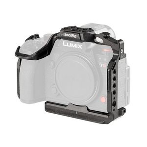 Jaula para Cámara SmallRig 5502 Black Mamba con Placa Arca-Swiss para <span class=keywords><strong>Panasonic</strong></span> G9 II, <span class=keywords><strong>S5</strong></span> II, <span class=keywords><strong>S5</strong></span> IIX, S1R II, S1 II, S1 IIE - Product Image 1