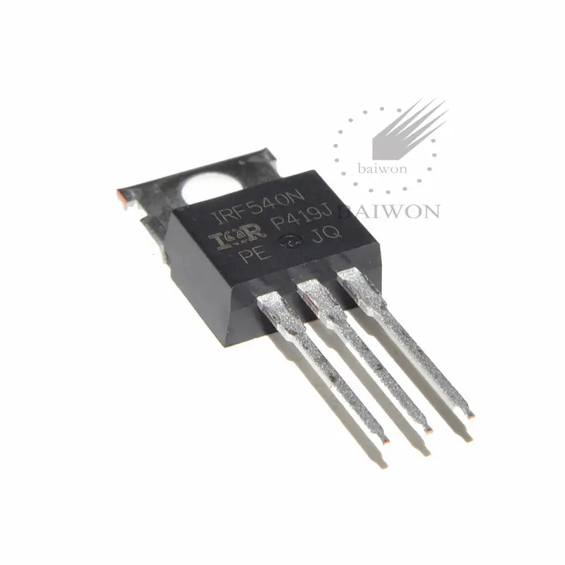 New Original IC Chip Integrated Circuit IRF540 TO-220 33A 100V 0.040 Ohm N-Channel Electronic Component BOM Service Support
