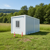 Maison conteneur mobile en acier démontable, pliable, pour chantier de construction, ou bâtiment de jardin, fabriquée par le fabricant