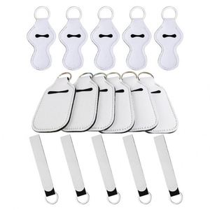 Porte-clés vierge en néoprène pour sublimation, lot promotionnel de porte-clés, cadeau publicitaire - Product Image 2