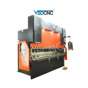 Cnc Brake Press Wc67k 100t/3200 Bending Machine Price 3.2m Plate Cnc E21 System Hydraulic Plate Bender Press Brake Machine