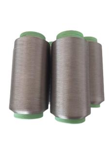 공장 제조 FDY 70D 24F 은 필라멘트 섬유 은 도금 나일론 와이어 은도금 나일론 전도성 섬유 - Product Image 2
