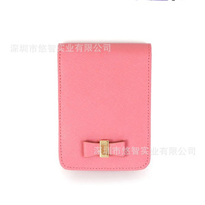Étui à cigarettes personnalisé en cuir PU pour femme, étui à cigarettes/étui à rouge à lèvres élégant, peut contenir des briquets et - Product Image 1