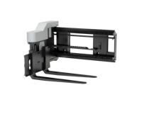 LDSJ Manipulation de palettes pour système de rayonnage à allées étroites, accessoire de chariot élévateur à trois voies à tête trilatérale, neuf, garantie de 2 ans