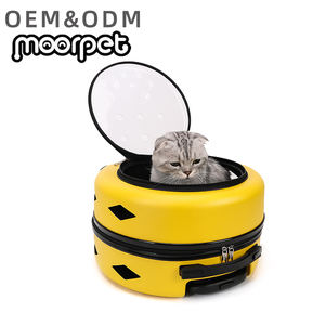 Sac de transport multifonctionnel et tendance pour animaux de compagnie, respirant, avec fermeture éclair, sac à dos portable pour <span class=keywords><strong>chiens</strong></span> et chats <span class=keywords><strong>en</strong></span> plastique - Product Image 1