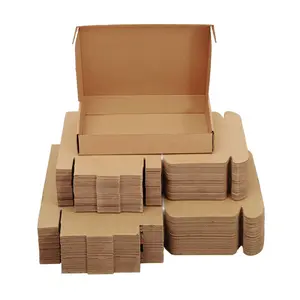 包装包装印刷紙箱高品質のメーラーボックス安い物流クラフトボックスを出荷する準備ができて