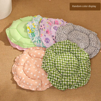 Coussin pour animaux de compagnie confortable et portable en forme de citrouille, doux, amovible, toutes saisons, pour chats de petite, moyenne et grande taille