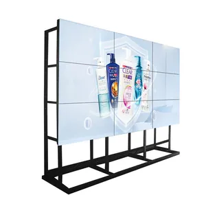 3.5Mm 55 Tft Videosupptang Muur Dunne Bezel Tv Voor Top Verkoop Touch Lcd Flat Panel Scherm Video Wall