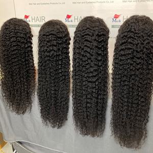 Perruque frontale brésilienne bouclée profonde avec dentelle transparente, petits nœuds, cheveux Remy haute densité, baby hair, perruque frontale complète Dream Wig - Product Image 3