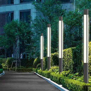 2m 2.5m 3m 3.5M 야외 정원 풍경 LED 램프 포스트 공원