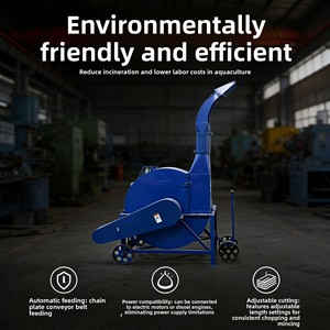 Nouvelle petite hacheuse électrique pour ensilage de bétail et de moutons, machine à broyer et à écraser la paille - Product Image 5