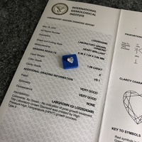 Offre Spéciale brillant qualité D-VVS1Heart diamants CVD coupés avec certificat IGI diamant cultivé en laboratoire