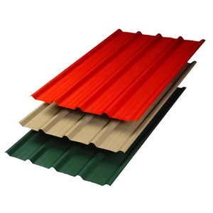 Corrugated Metal Prepainted Roof Roofing Sheet Plate Customizable Color Ripple Steel Plate - Product Image 1