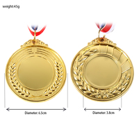 Trofeo JINZUN que vende nuevo diseño único, medalla en blanco de metal de zinc y Medalla deportiva, puede personalizar su propia medalla con logotipo personalizado