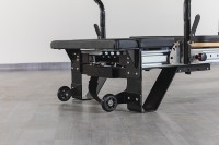 Easy Move Aluminium Reformer Adjustable Infinity Footbar Sitting Box Jumpboard untuk Studio Pilates dan Latihan Tubuh