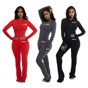 Set <span class=keywords><strong>Felpa</strong></span> con <span class=keywords><strong>Cappuccio</strong></span> <span class=keywords><strong>Rossa</strong></span> e Pantaloni a Zampa di Alta Qualità, Unisex, Taglie Forti, Tuta Sportiva <span class=keywords><strong>Rossa</strong></span> Personalizzabile con Logo per Adulti - Product Image 2