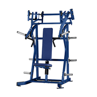 Máquina de Press de Pecho con Placas de Acero, Equipo de Gimnasio Comercial, Selección de Carga con Pasadores, Equipo Deportivo de Seguridad, Máquina de Cable Cruzado