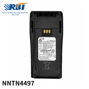 แบตเตอรี่ Li-ion NNTN4497 2250มิลลิแอมป์ต่อชั่วโมงความจุสูงใช้ได้กับโมโตโรล่า CP040 CP200D CP200 CP150พร้อมคลิปหนีบเข็มขัด - Product Image 1