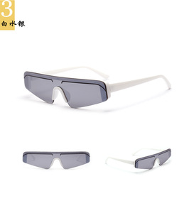 Retro rettangolo ombra 2024 occhiali da sole tendenza piccola montatura da donna occhiali da sole quadrati vintage color oliva multicolori occhiali da sole formica - Product Image 5