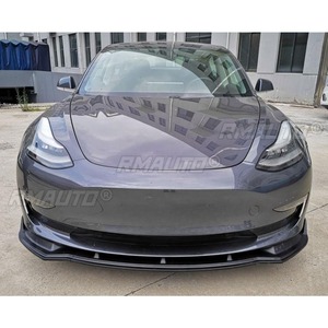 <strong>Car</strong> Front Bumper Lip <strong>Diffuser</strong> Modification Part For Tesla Model 3 2017-2024+ Bumper Guard <strong>Protector</strong> Cover <strong>Car</strong> Accessories - Product Image 4