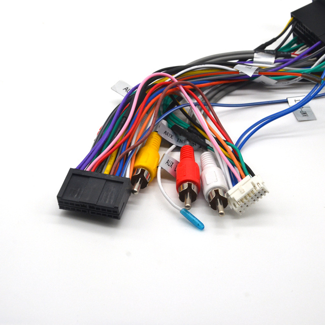 AV AMP-CONT TV-CONT CCD AUX-IN  18 Style Free Knight Power Cord for Vehicle