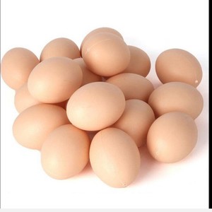 Pollo artificial simulado huevos falsos color carne para <span class=keywords><strong>huevo</strong></span> de Pascua pintura DIY decoración del hogar - Product Image 5