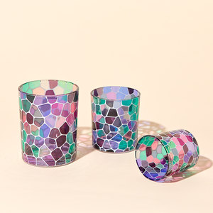 Frasco de Vidrio Esmerilado para Velas de 10 oz/300 ml - Logotipo Personalizado en Color 3D UV DTF, Gran Venta en América del Norte/Medio Oriente/Europa - Product Image 2
