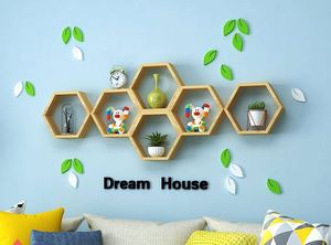 <strong>Fixed</strong> Wall <strong>Floating</strong> Wall Mount Commercial <strong>Floating</strong> Commodity Iron Wall <strong>Shelf</strong> - Product Image 3