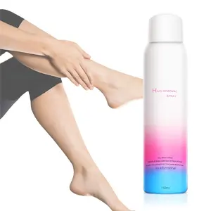 150ml Painless Remover Flawless Legs Under Arm Sweat Private Label Organic Long Lasting Hair Removal Spray For Women