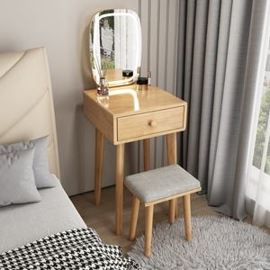 <span class=keywords><strong>Coiffeuse</strong></span> nordique en bois massif ménage petit appartement <span class=keywords><strong>coiffeuse</strong></span> chambre filles <span class=keywords><strong>coiffeuse</strong></span> - Product Image 4