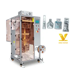 Água automática máquina de enchimento líquido Máquina de Embalagem Sachê de Forma Irregular