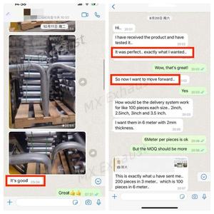 <span class=keywords><strong>MX</strong></span> Escape Professional Auto PartsTubo De Aco Aluminizado DX53D <span class=keywords><strong>COM</strong></span> Revestimento De Aluminio 80g 120g - Product Image 5