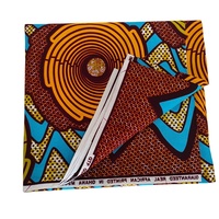 Grosir dari pabrik benang GTP Ghana dicetak lilin Afrika hollandais untuk kain grment