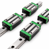 Mini-roulement linéaire CNC HGR30 à vis à billes, chariot de guidage de précision robuste pour routeur
