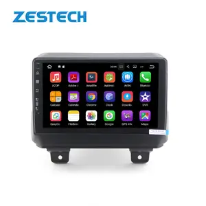 9 Zoll Octa Core Android 10.0 8581 Autoradio für Jeep Wrangler 2018-2020 Auto DVD-Player GPS Navigation Stereo Video DSP