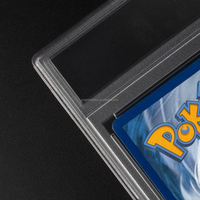 Boîtier transparent pour cartes Pokémon 35pt, personnalisé, vide, à sceller par ultrasons, pour cartes gradées et cartes TCG Pokémon