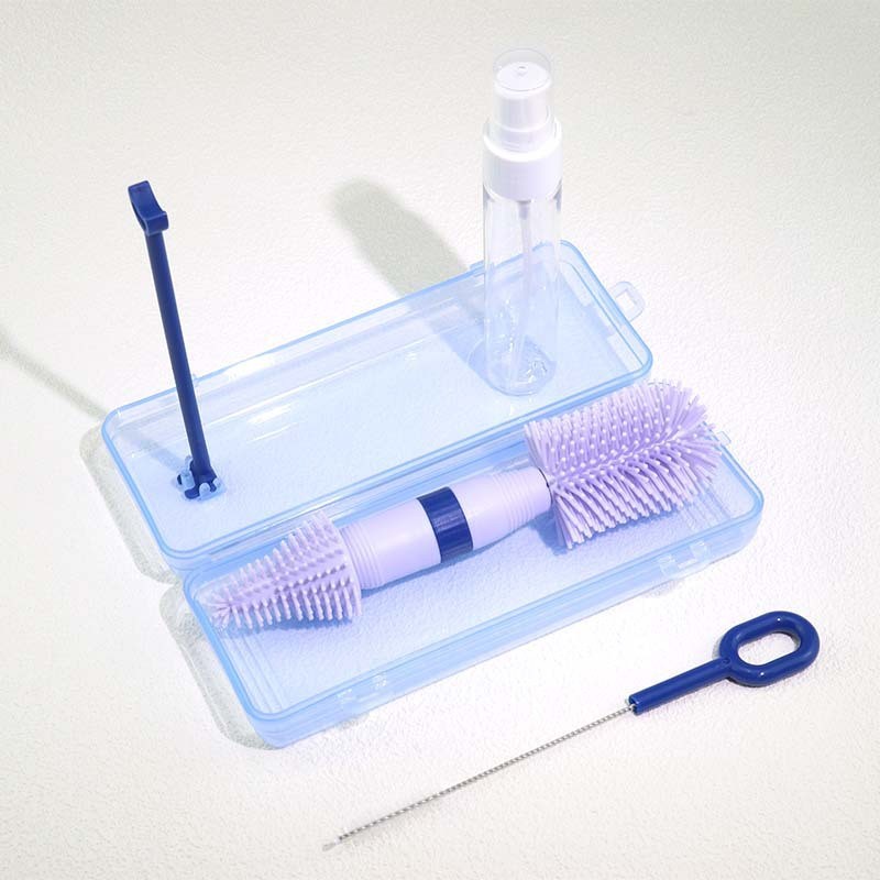 Ensemble de goupillons pour bouteilles - bleu