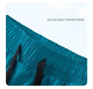 Short de sport décontracté à séchage rapide Anti-éblouissement Fitness Running Basketball Pantalon de natation Taille moyenne Respirant - Product Image 5