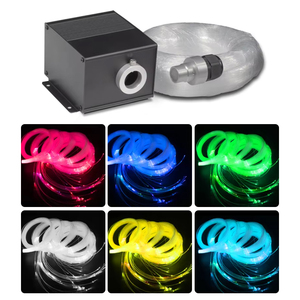 Projecteurs LED à Fibre Optique Professionnels DMX512 Maître-Esclave, Contrôle par Application Mobile, Luminosité Réglable, Résistants à l'Eau, Légers pour Effets Étoilés - Product Image 4