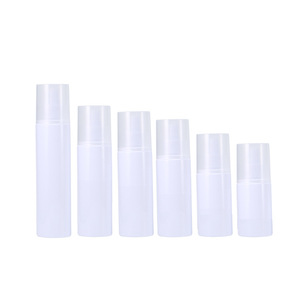 Botellas de Spray de Plástico Blancas de 100ml, 120ml, 150ml, 200ml, 250ml, Envases Cosméticos Cilíndricos con Tapa de Rosca, Impresión de Etiquetas en Superficie - Product Image 4