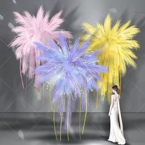 Piccoli Fuochi d'Artificio a Forma di <span class=keywords><strong>Libro</strong></span> Rosso, Simulazione di Esplosioni, Fiori di Seta per Matrimoni, Fotografia all'Aperto, Decorazioni per la Casa, Cina - Product Image 4