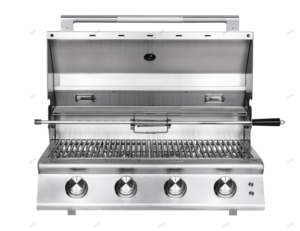 Thép không gỉ hiệu suất cao đa chức năng hiện đại điện nhà bếp ngoài trời với một Dual-Purpose BBQ nướng - Product Image 2